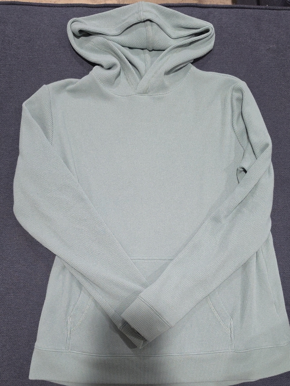abercrombie kids Light Sage Green Hoodie Thermal